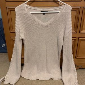 Cream sweater